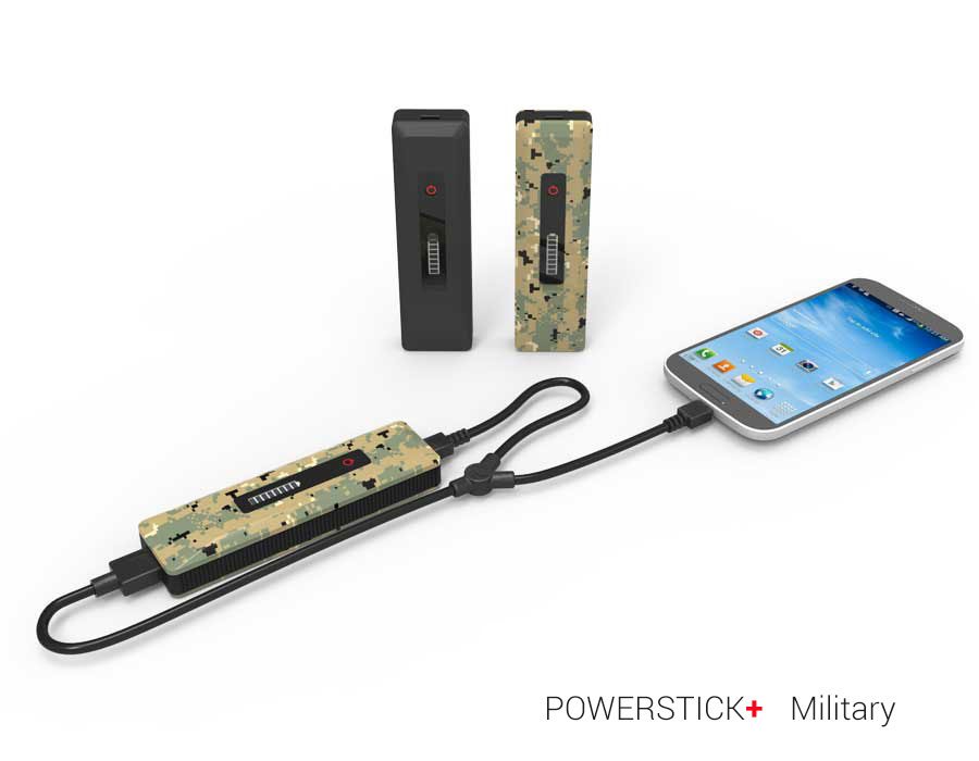 PowerStick+ is good enough to keep the military charged