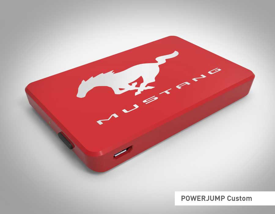 fully customized PowerJump for Mustang 50th anniversary