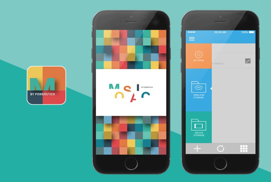 The Mosaic App to access your saved digital library
