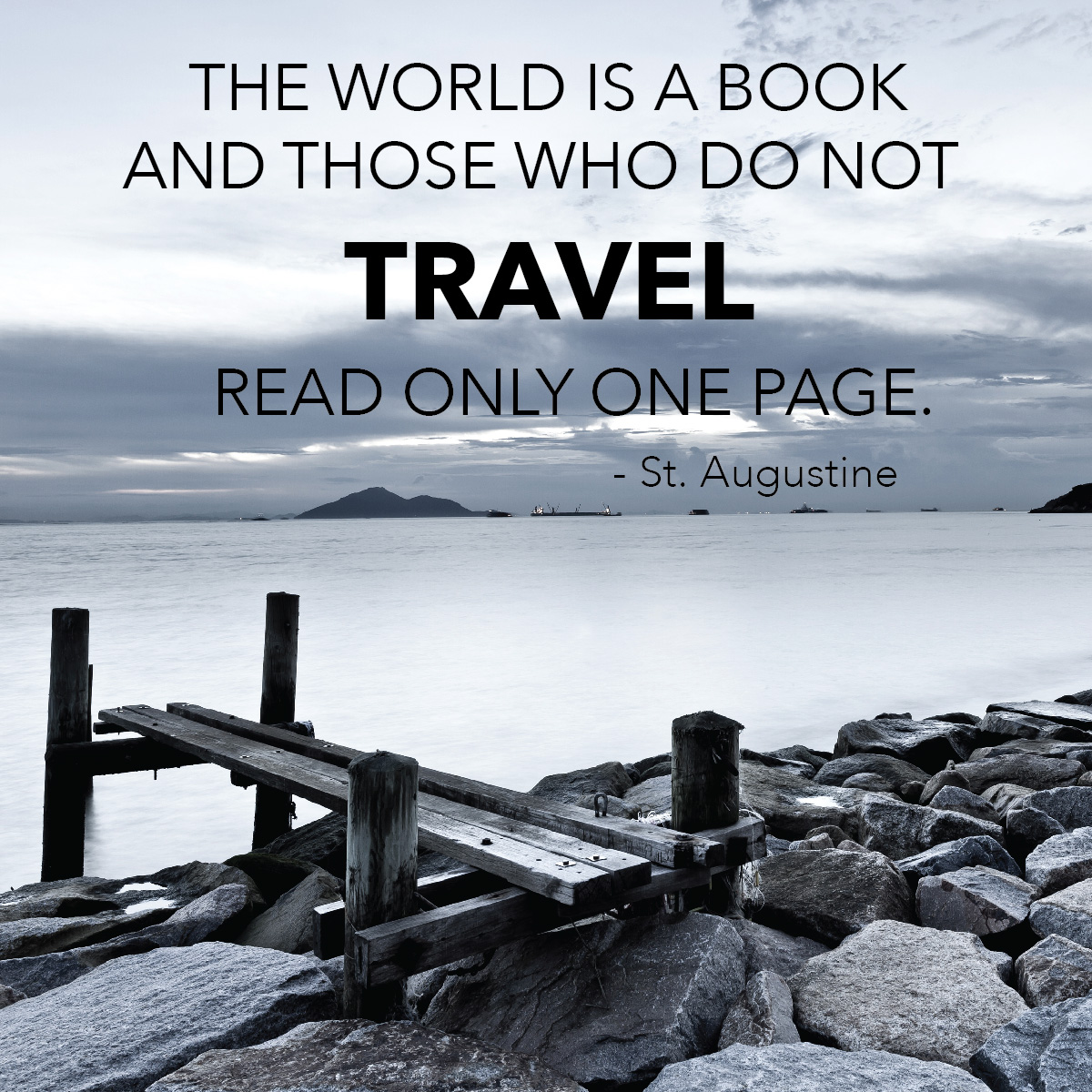 Travel Quote: the world is a book