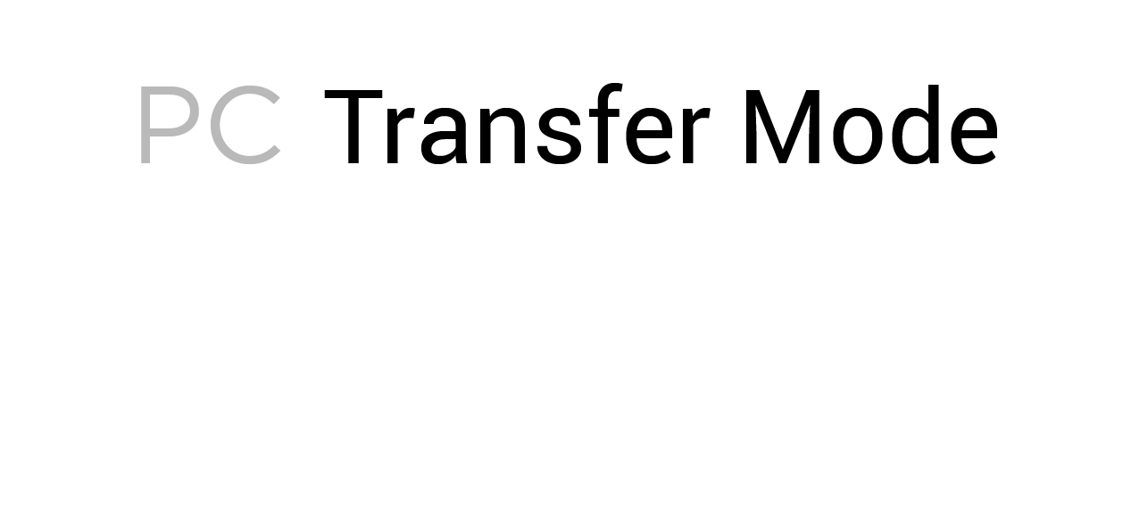 Transfer Mode