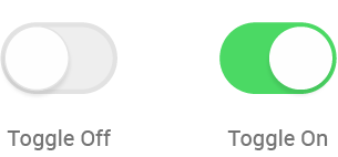 Toggle On & Off