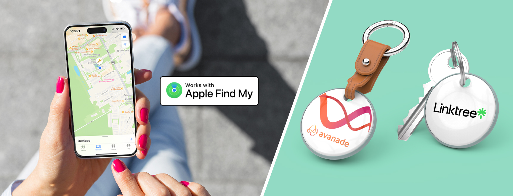 PowerTag and PowerTag Pro lifestyle with phone app