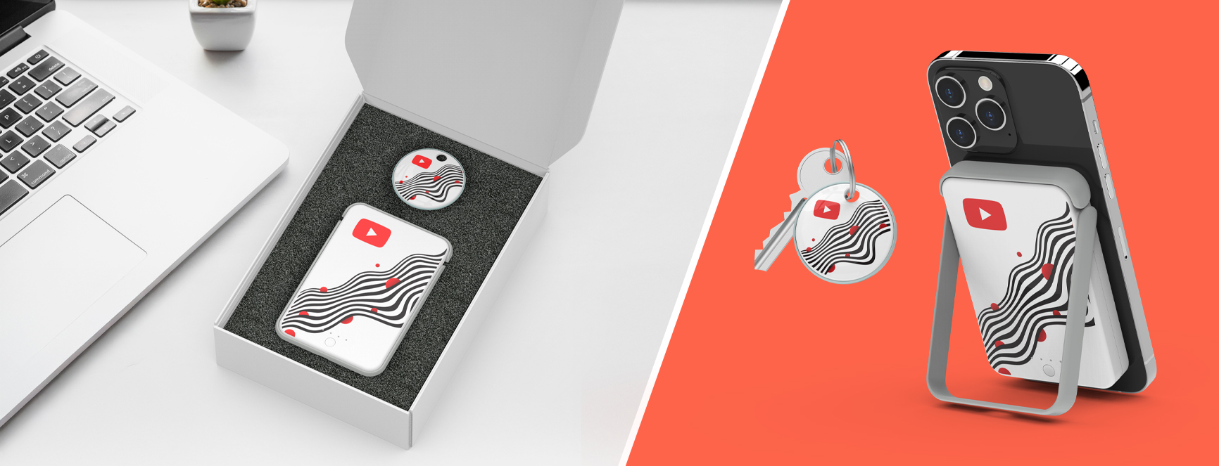 Mag & Tag Kit is a kit including PowerMag and PowerTag packaged in a gift box