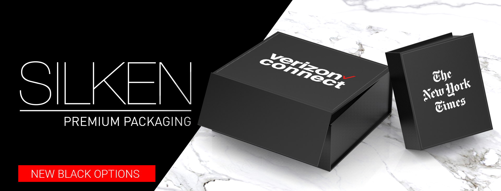 new Black Silken Boxes