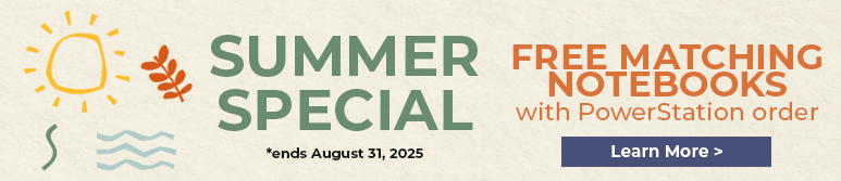 Summer Special: Free notebooks with PowerStation order